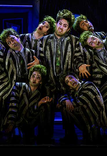 BEETLEJUICE: THE MUSICAL Australian production. Photo by Michelle Grace Hunder.