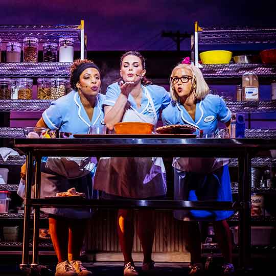 Dayton Live Broadway Series Waitress. Photo by Marie-Andree Lemire.
