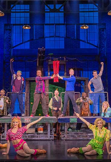 The National Touring Company of KINKY BOOTS. Photo by Matthew Murphy.